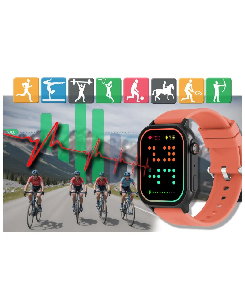 SMARTWATCH UNISEX GRAVITY GT15-3 - ROZMOWY BLUETOOTH, DODATKOWY PASEK (sg029c) SMARTWATCH UNISEX GRAVITY GT15-3 - ROZMOWY BLUETOOTH, DODATKOWY PASEK (sg029c)