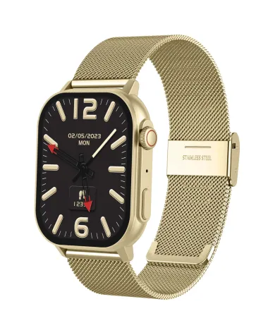 SMARTWATCH UNISEX GRAVITY GT15-6 - ROZMOWY BLUETOOTH, DODATKOWY PASEK (sg029f)