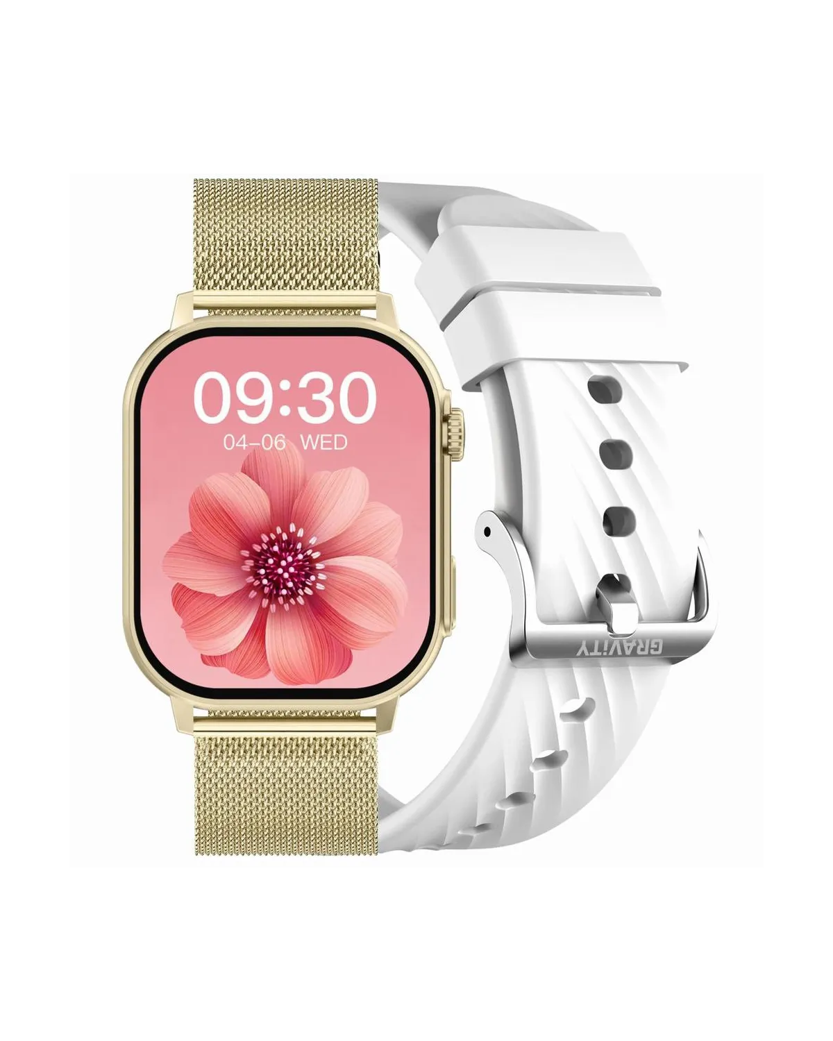 SMARTWATCH UNISEX GRAVITY GT15-10 - ROZMOWY BLUETOOTH, DODATKOWY PASEK (sg029j)