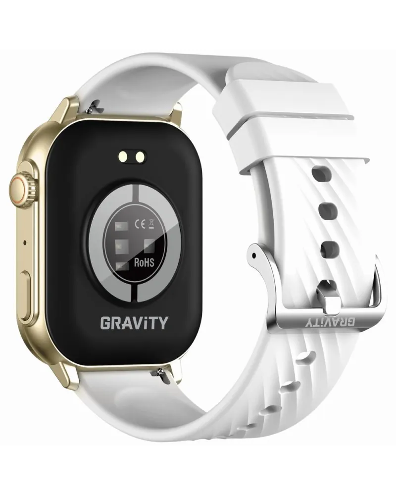 SMARTWATCH UNISEX GRAVITY GT15-10 - ROZMOWY BLUETOOTH, DODATKOWY PASEK (sg029j)