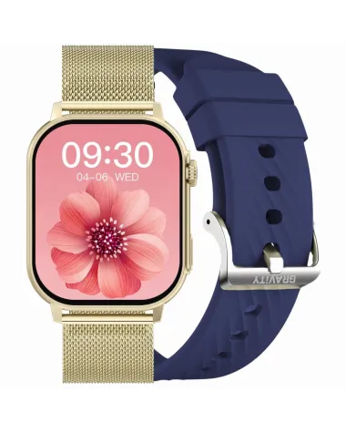 SMARTWATCH UNISEX GRAVITY GT15-11 - ROZMOWY BLUETOOTH, DODATKOWY PASEK (sg029k)