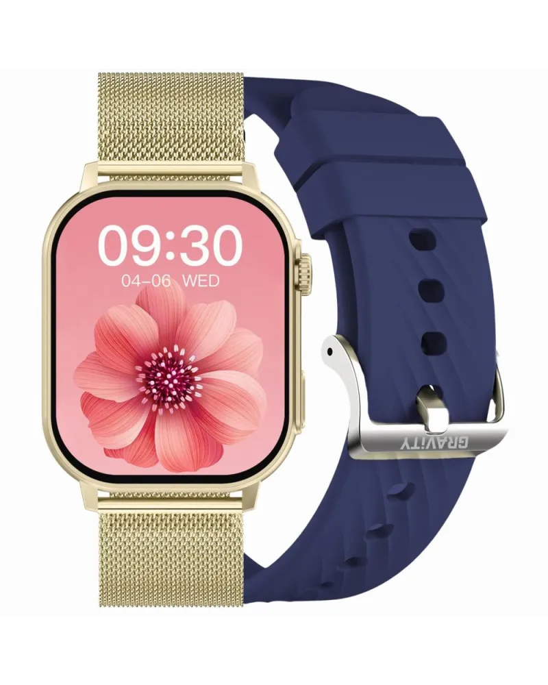 SMARTWATCH UNISEX GRAVITY GT15-11 - ROZMOWY BLUETOOTH, DODATKOWY PASEK (sg029k) SMARTWATCH UNISEX GRAVITY GT15-11 - ROZMOWY BLUETOOTH, DODATKOWY PASEK (sg029k)