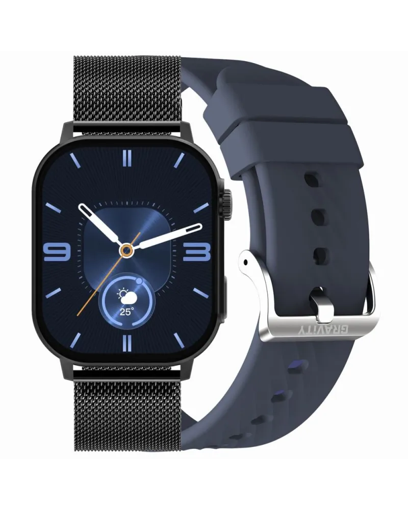 SMARTWATCH UNISEX GRAVITY GT15-12 - ROZMOWY BLUETOOTH, DODATKOWY PASEK (sg029l) SMARTWATCH UNISEX GRAVITY GT15-12 - ROZMOWY BLUETOOTH, DODATKOWY PASEK (sg029l)