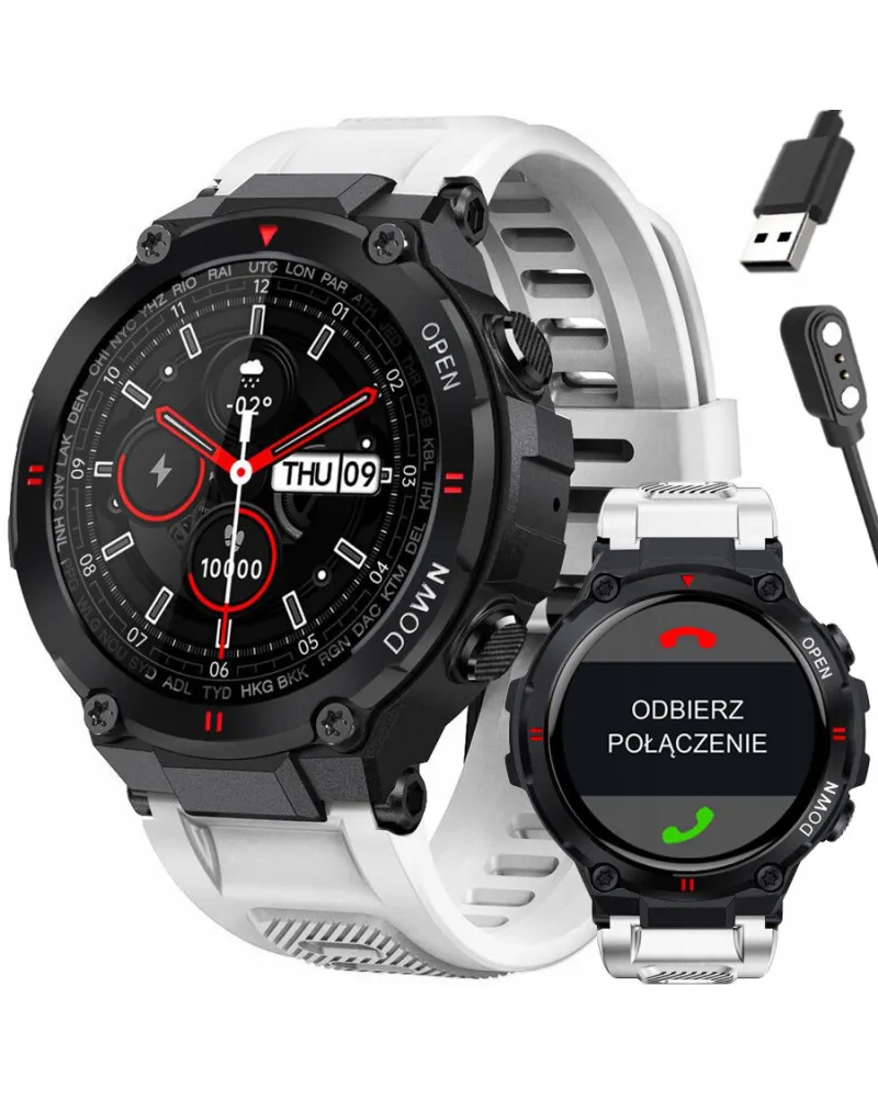 SMARTWATCH MĘSKI GRAVITY GT7-6 - WYKONYWANIE POŁĄCZEŃ (sg016f) SMARTWATCH MĘSKI GRAVITY GT7-6 - WYKONYWANIE POŁĄCZEŃ (sg016f)
