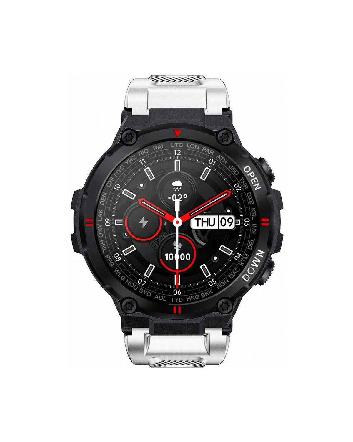 SMARTWATCH MĘSKI GRAVITY GT7-6 - WYKONYWANIE POŁĄCZEŃ (sg016f) SMARTWATCH MĘSKI GRAVITY GT7-6 - WYKONYWANIE POŁĄCZEŃ (sg016f)