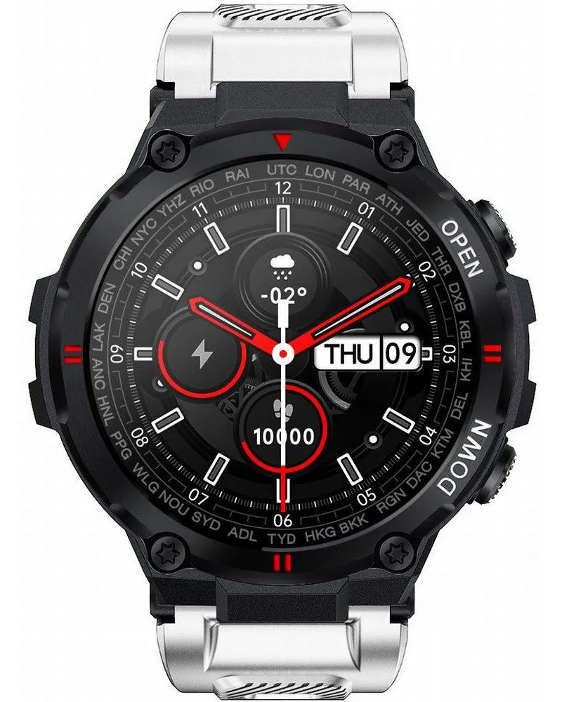 SMARTWATCH MĘSKI GRAVITY GT7-6 - WYKONYWANIE POŁĄCZEŃ (sg016f) SMARTWATCH MĘSKI GRAVITY GT7-6 - WYKONYWANIE POŁĄCZEŃ (sg016f)