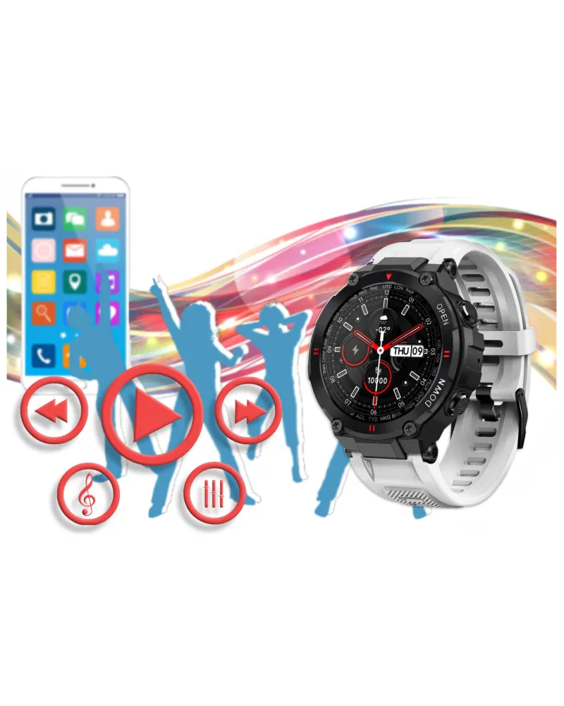 SMARTWATCH MĘSKI GRAVITY GT7-6 - WYKONYWANIE POŁĄCZEŃ (sg016f) SMARTWATCH MĘSKI GRAVITY GT7-6 - WYKONYWANIE POŁĄCZEŃ (sg016f)