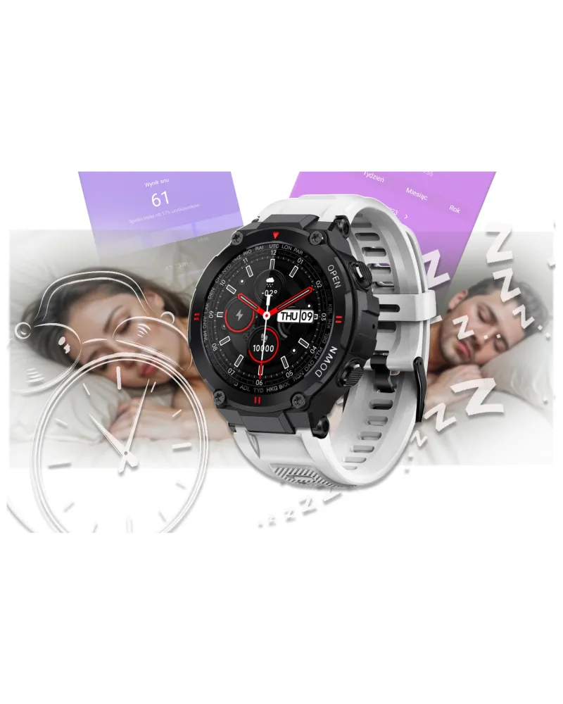 SMARTWATCH MĘSKI GRAVITY GT7-6 - WYKONYWANIE POŁĄCZEŃ (sg016f) SMARTWATCH MĘSKI GRAVITY GT7-6 - WYKONYWANIE POŁĄCZEŃ (sg016f)