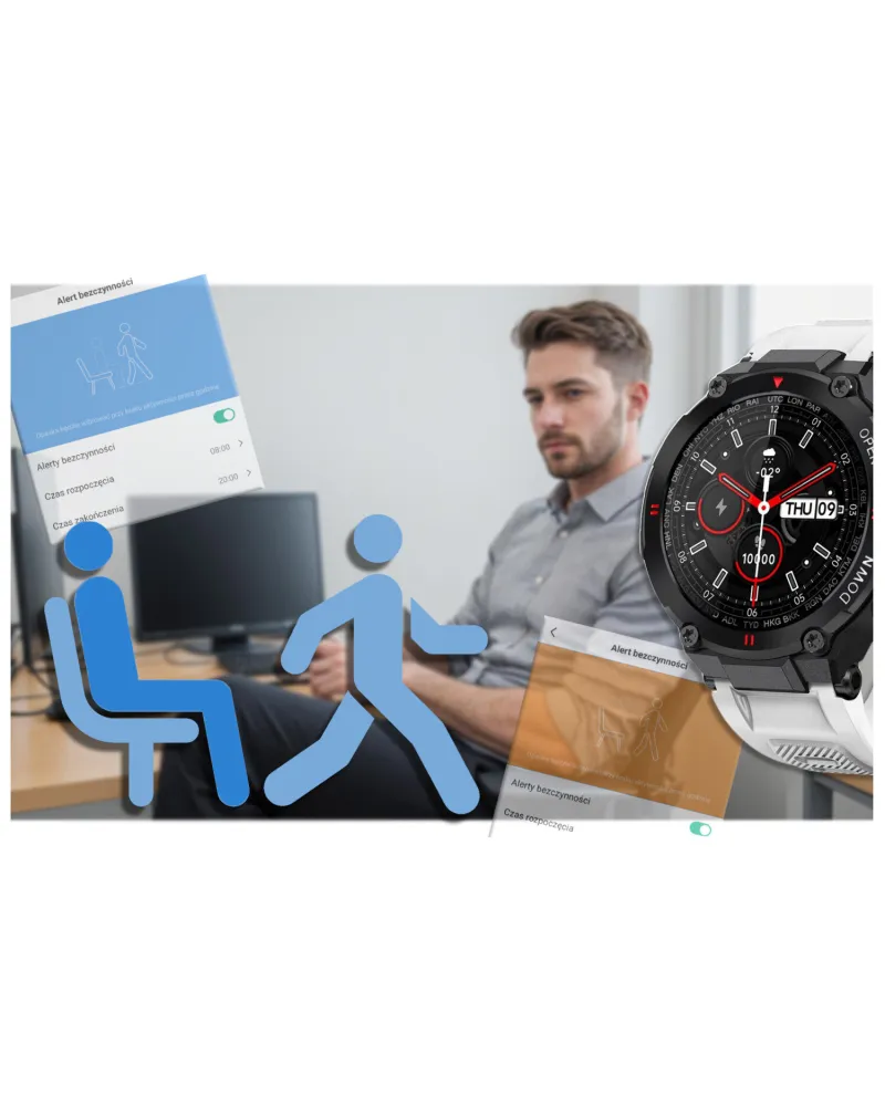 SMARTWATCH MĘSKI GRAVITY GT7-6 - WYKONYWANIE POŁĄCZEŃ (sg016f) SMARTWATCH MĘSKI GRAVITY GT7-6 - WYKONYWANIE POŁĄCZEŃ (sg016f)