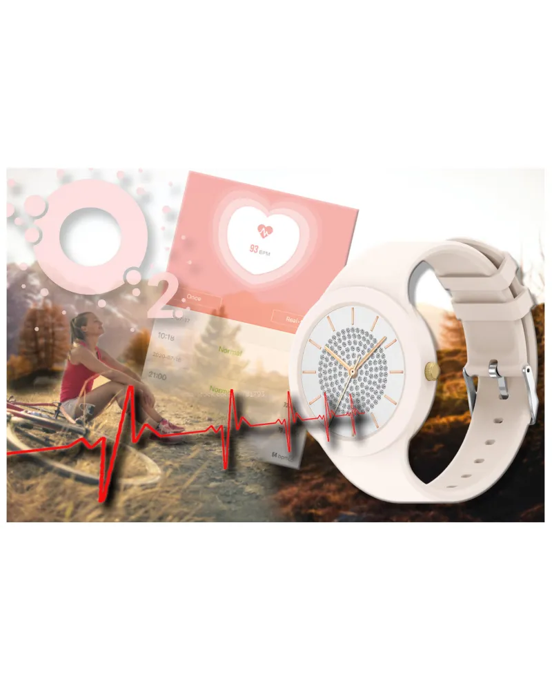 SMARTWATCH DAMSKI GRAVITY GT14-1 - ROZMOWY BLUETOOTH, WŁASNE TARCZE (sg026a)