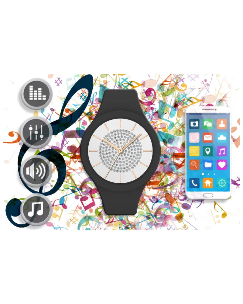 SMARTWATCH DAMSKI GRAVITY GT14-3 - ROZMOWY BLUETOOTH, WŁASNE TARCZE (sg026c)