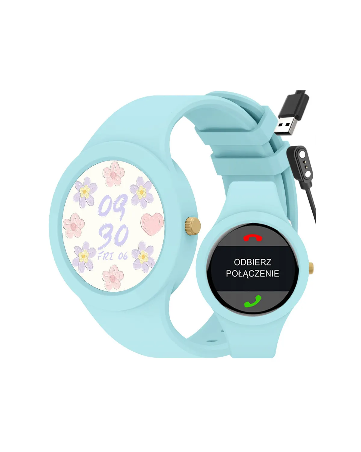 SMARTWATCH DAMSKI GRAVITY GT14-4 - ROZMOWY BLUETOOTH, WŁASNE TARCZE (sg026d)