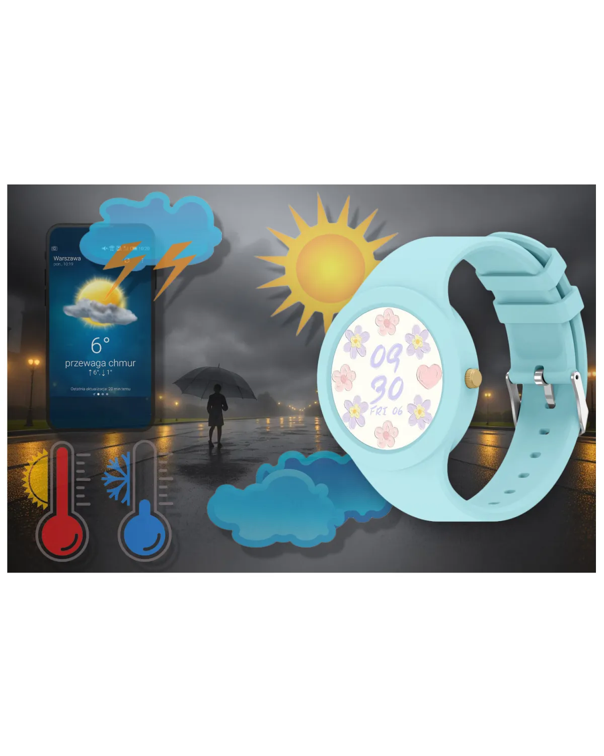 SMARTWATCH DAMSKI GRAVITY GT14-4 - ROZMOWY BLUETOOTH, WŁASNE TARCZE (sg026d)