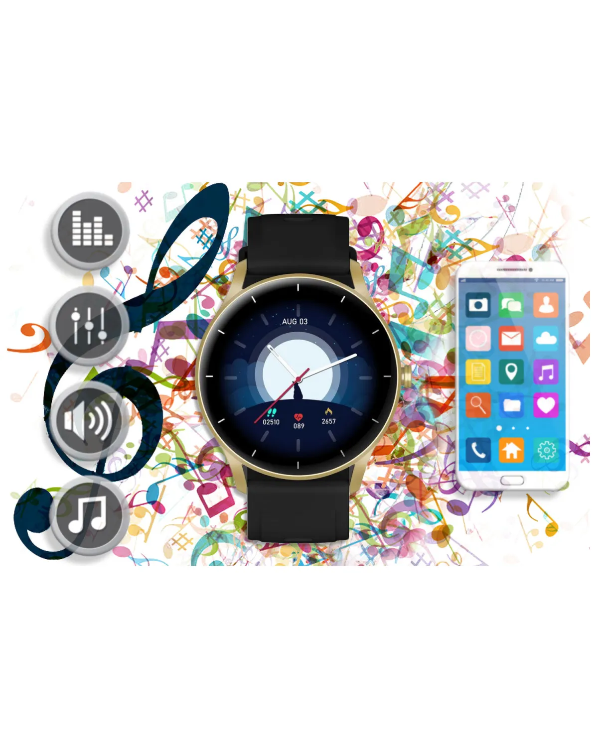 SMARTWATCH UNISEX GRAVITY GT2-3 - ROZMOWY BLUETOOTH, WŁASNE TARCZE (sg019c) SMARTWATCH UNISEX GRAVITY GT2-3 - ROZMOWY BLUETOOTH, WŁASNE TARCZE (sg019c)
