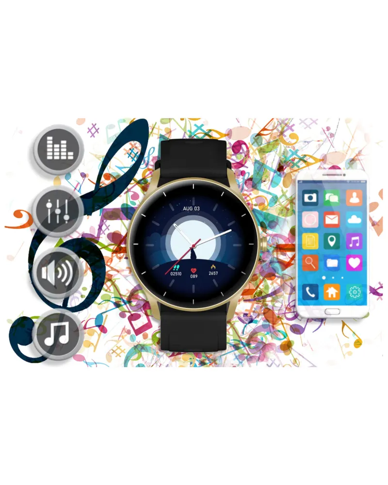 SMARTWATCH UNISEX GRAVITY GT2-3 - ROZMOWY BLUETOOTH, WŁASNE TARCZE (sg019c) SMARTWATCH UNISEX GRAVITY GT2-3 - ROZMOWY BLUETOOTH, WŁASNE TARCZE (sg019c)