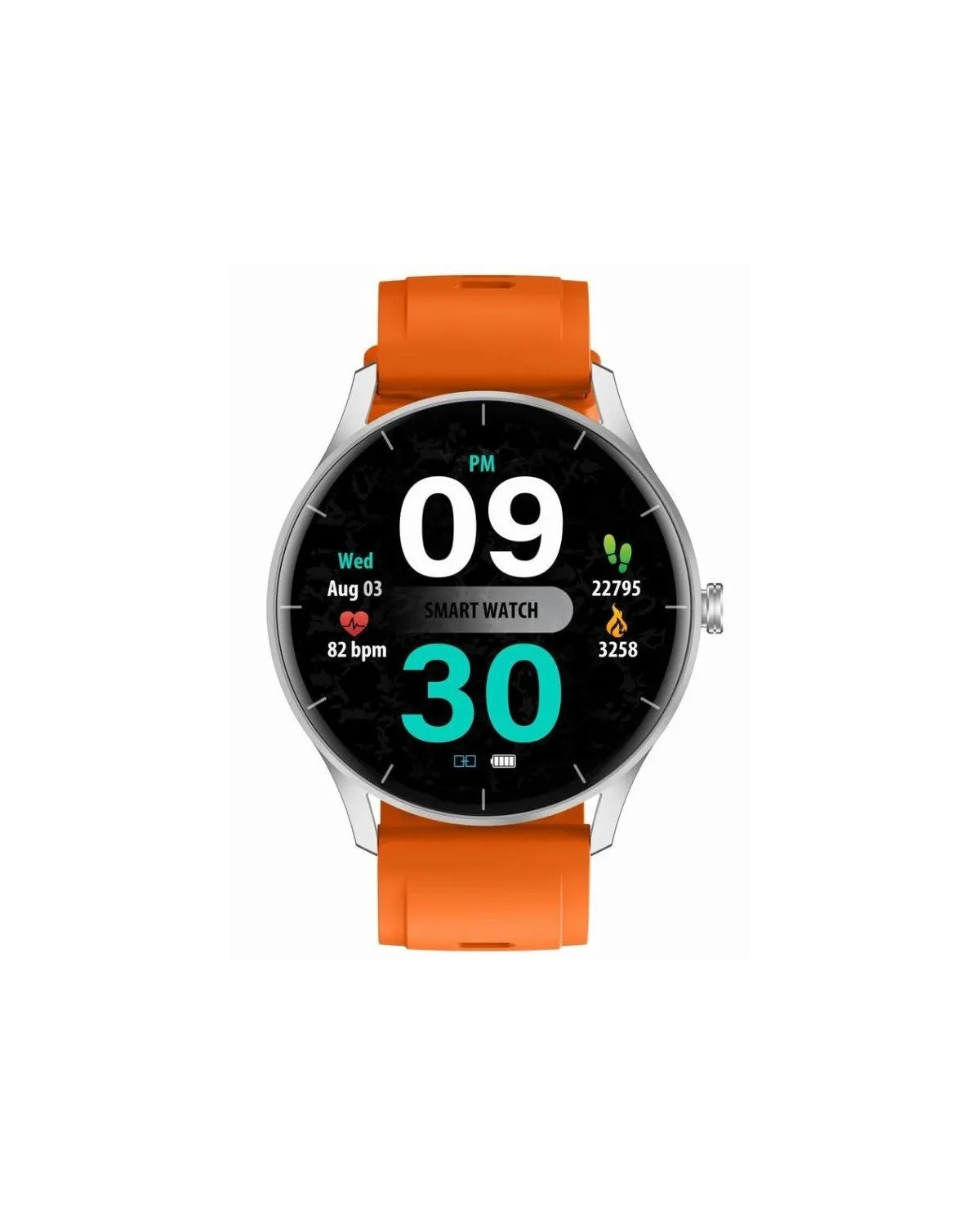 SMARTWATCH UNISEX GRAVITY GT2-8 - ROZMOWY BLUETOOTH, WŁASNE TARCZE (sg019h)