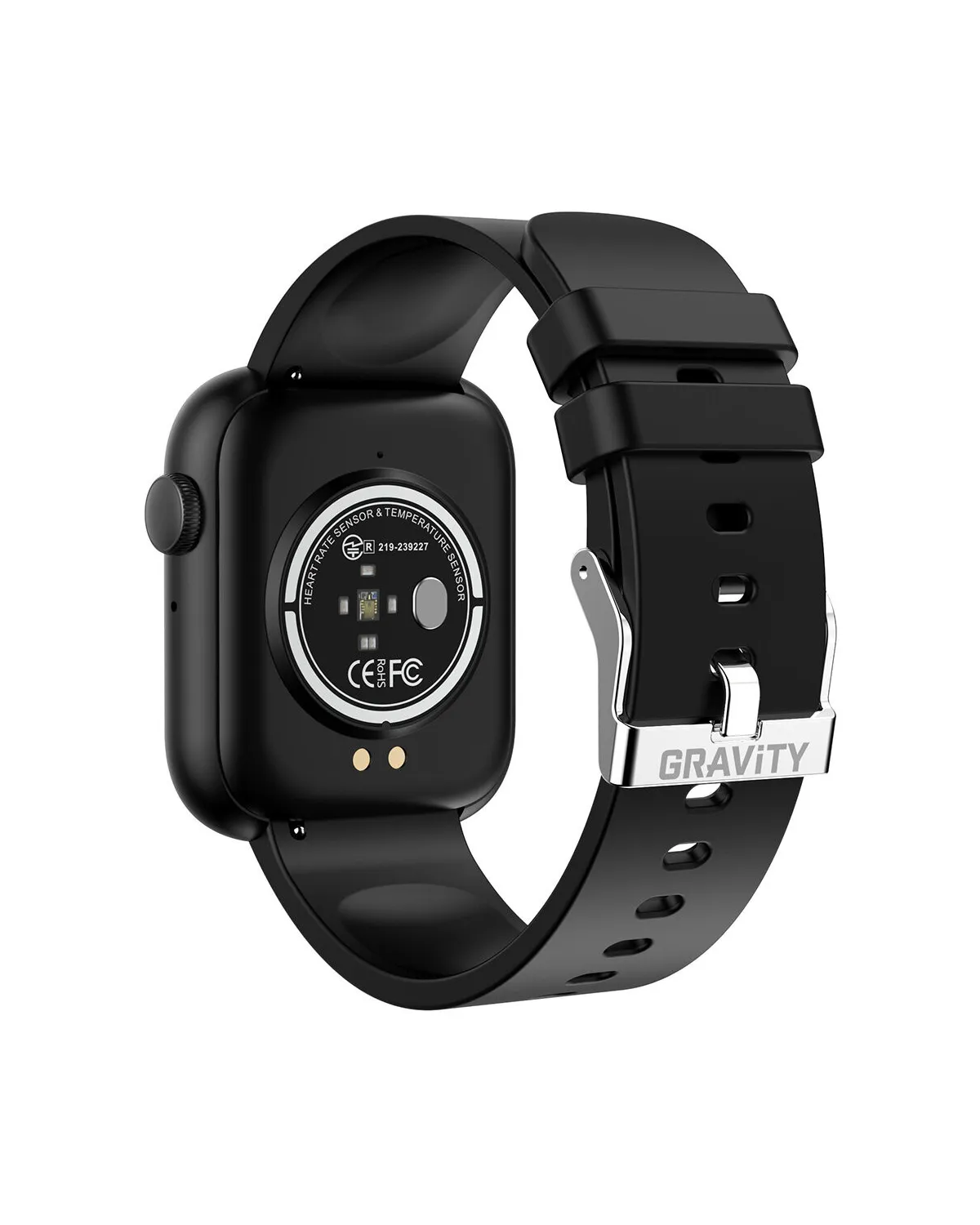 SMARTWATCH UNISEX GRAVITY GT3-3 - ROZMOWY BLUETOOTH, WŁASNE TARCZE (sg022c)