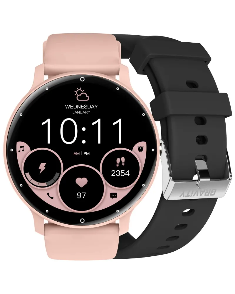 SMARTWATCH UNISEX GRAVITY GT1-5 PRO - ROZMOWY BLUETOOTH, DODATKOWY PASEK (sg027e) SMARTWATCH UNISEX GRAVITY GT1-5 PRO - ROZMOWY BLUETOOTH, DODATKOWY PASEK (sg027e)