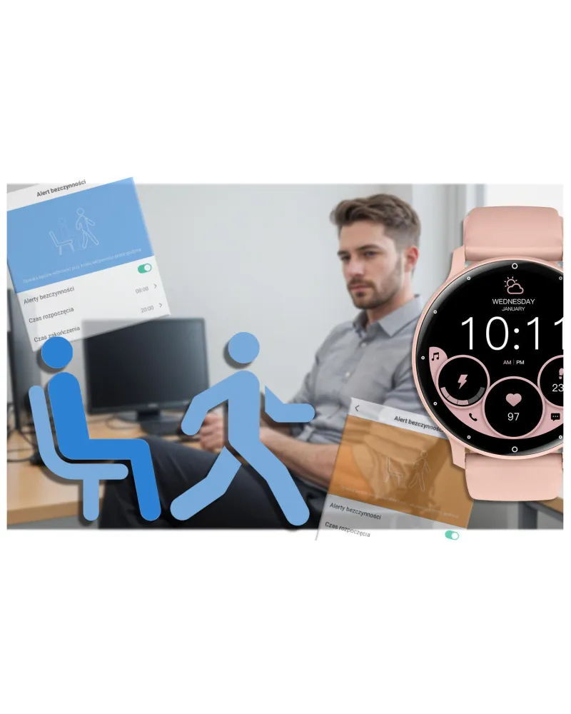 SMARTWATCH UNISEX GRAVITY GT1-5 PRO - ROZMOWY BLUETOOTH, DODATKOWY PASEK (sg027e) SMARTWATCH UNISEX GRAVITY GT1-5 PRO - ROZMOWY BLUETOOTH, DODATKOWY PASEK (sg027e)
