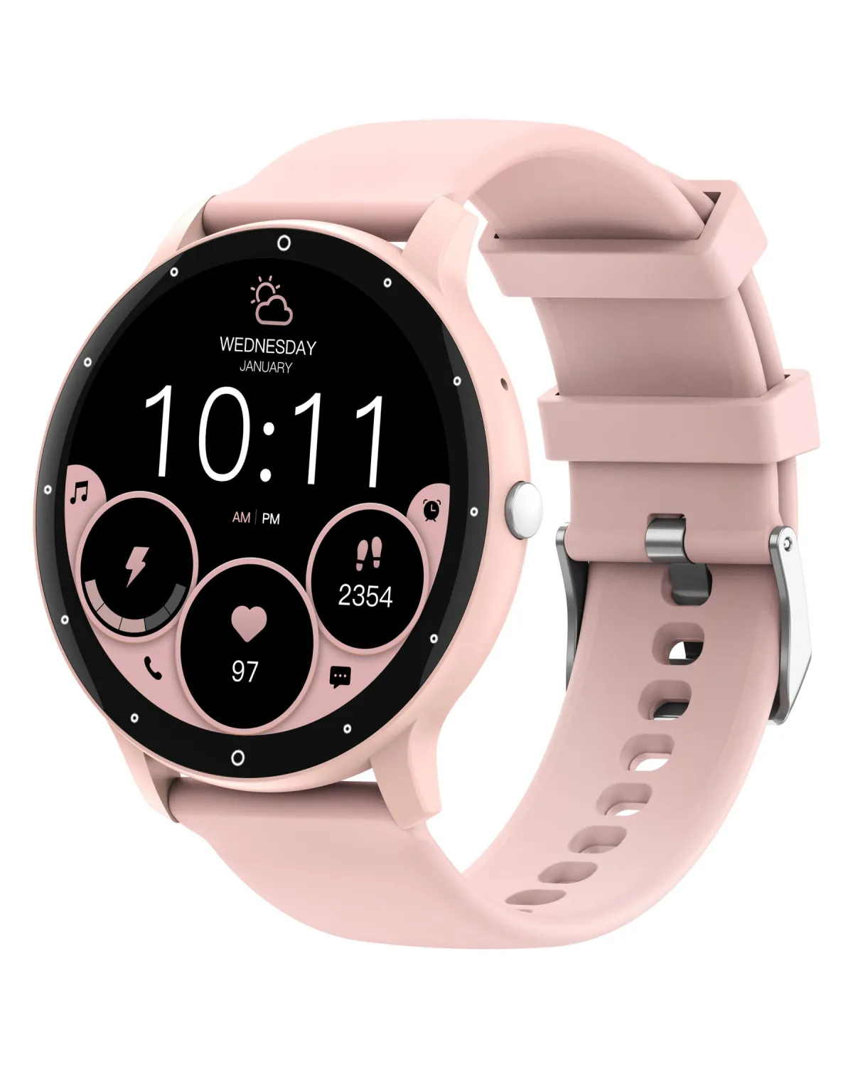 SMARTWATCH UNISEX GRAVITY GT1-7 PRO - ROZMOWY BLUETOOTH, DODATKOWY PASEK (sg027g)