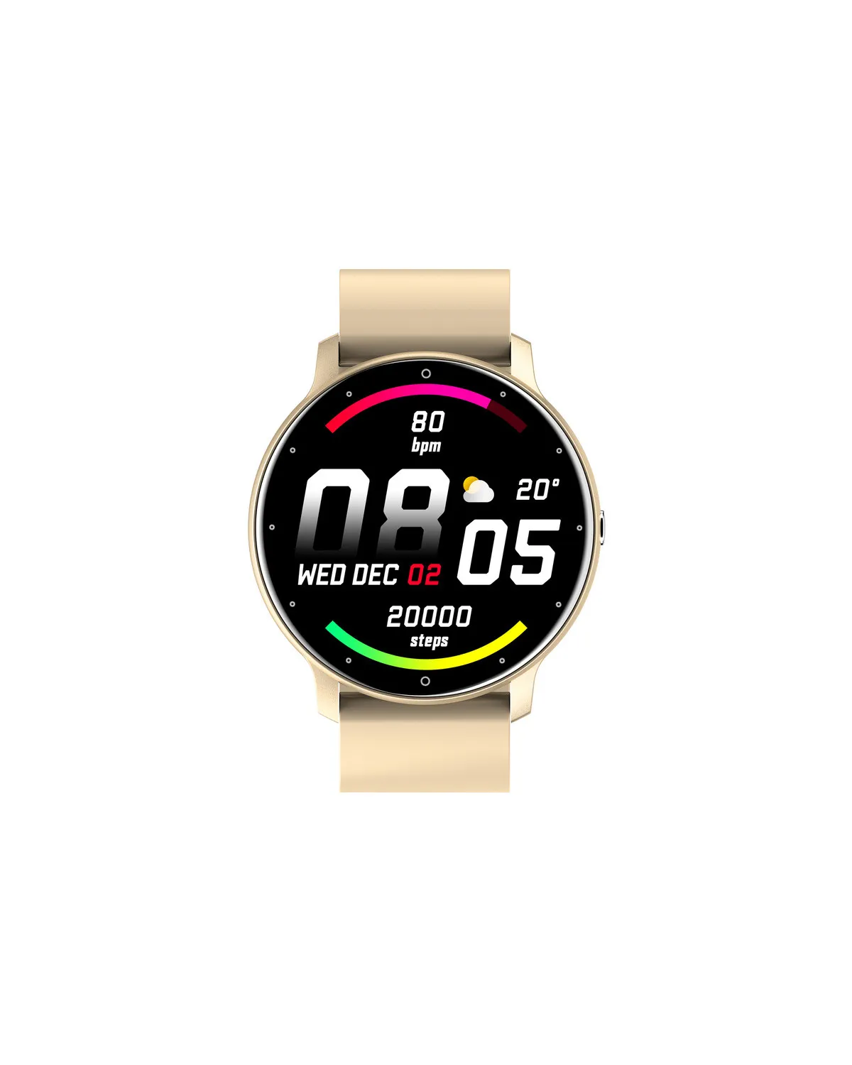 SMARTWATCH UNISEX GRAVITY GT1-6 - PULSOMETR, WŁASNE TARCZE (sg015f)