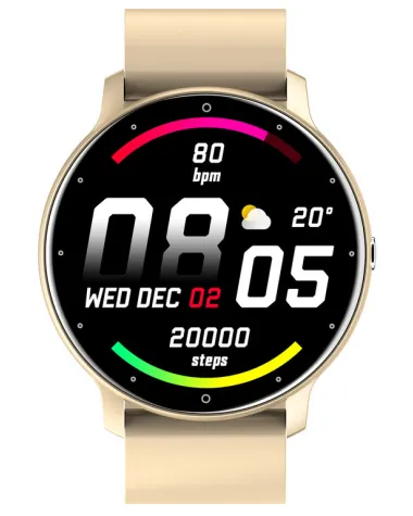 SMARTWATCH UNISEX GRAVITY GT1-6 - PULSOMETR, WŁASNE TARCZE (sg015f)