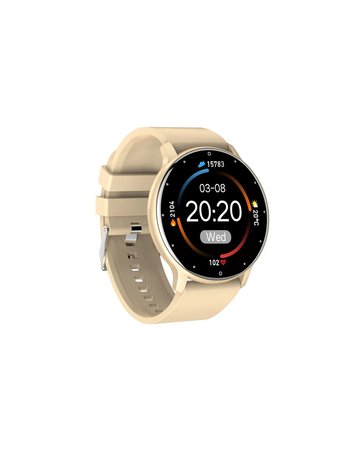 SMARTWATCH UNISEX GRAVITY GT1-6 - PULSOMETR, WŁASNE TARCZE (sg015f)