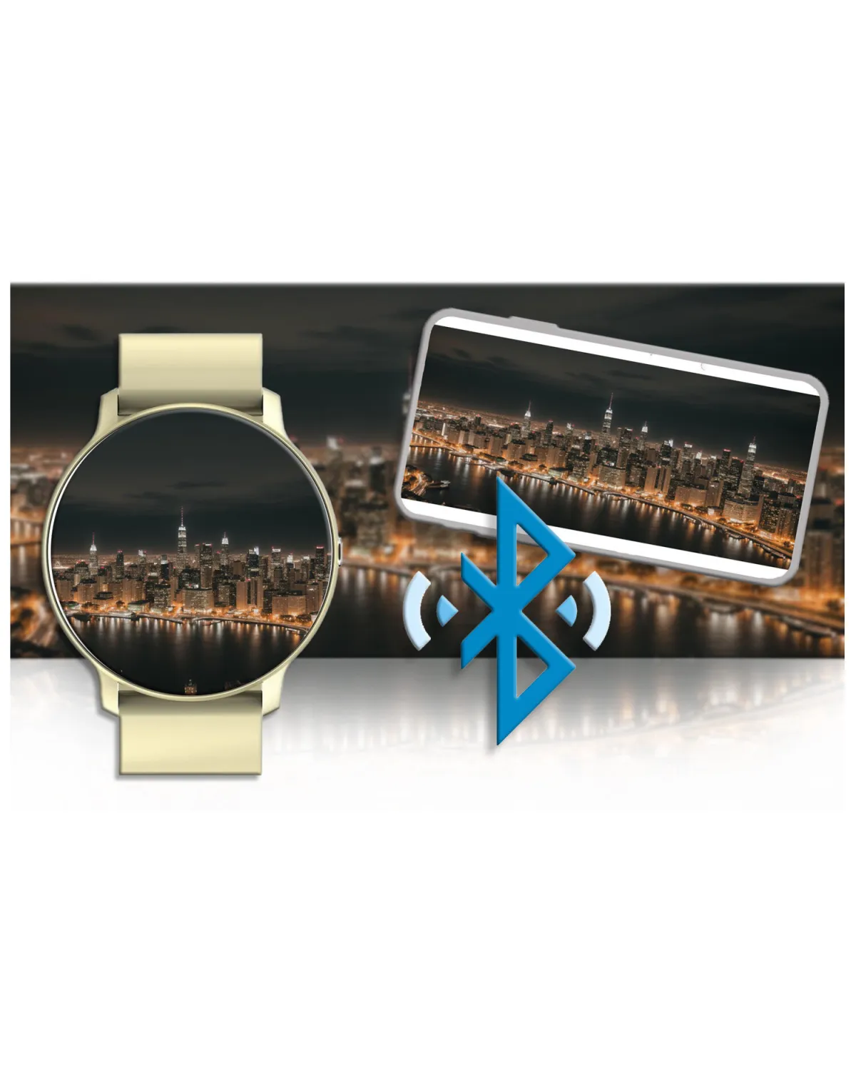 SMARTWATCH UNISEX GRAVITY GT1-6 - PULSOMETR, WŁASNE TARCZE (sg015f)