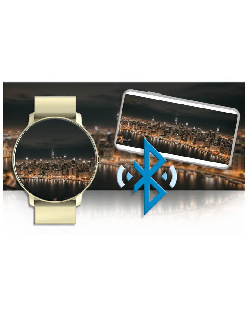 SMARTWATCH UNISEX GRAVITY GT1-6 - PULSOMETR, WŁASNE TARCZE (sg015f)