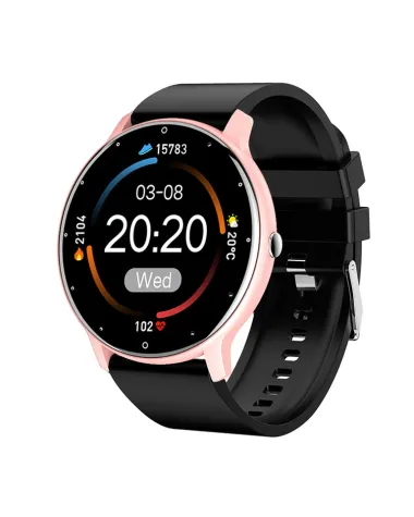 SMARTWATCH UNISEX GRAVITY GT1-2  PULSOMETR, WŁASNE TARCZE (sg015b)