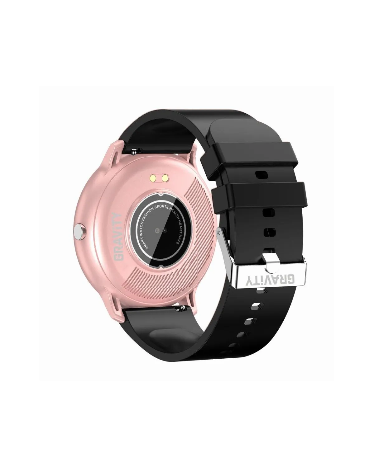 SMARTWATCH UNISEX GRAVITY GT1-2  PULSOMETR, WŁASNE TARCZE (sg015b)