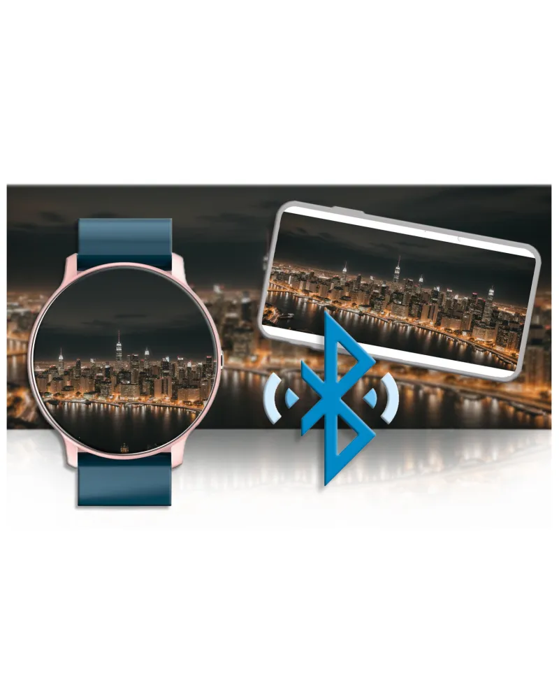 SMARTWATCH UNISEX GRAVITY GT1-4 - PULSOMETR, WŁASNE TARCZE (sg015d)