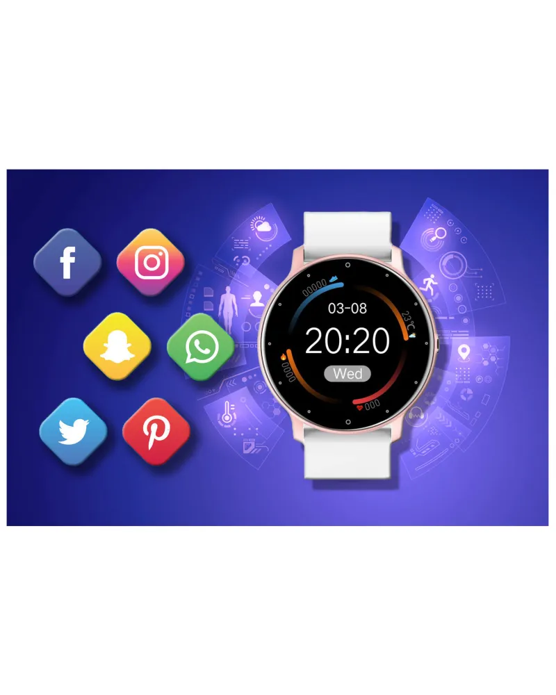 SMARTWATCH UNISEX GRAVITY GT1-7 - PULSOMETR, WŁASNE TARCZE (sg015g) SMARTWATCH UNISEX GRAVITY GT1-7 - PULSOMETR, WŁASNE TARCZE (sg015g)