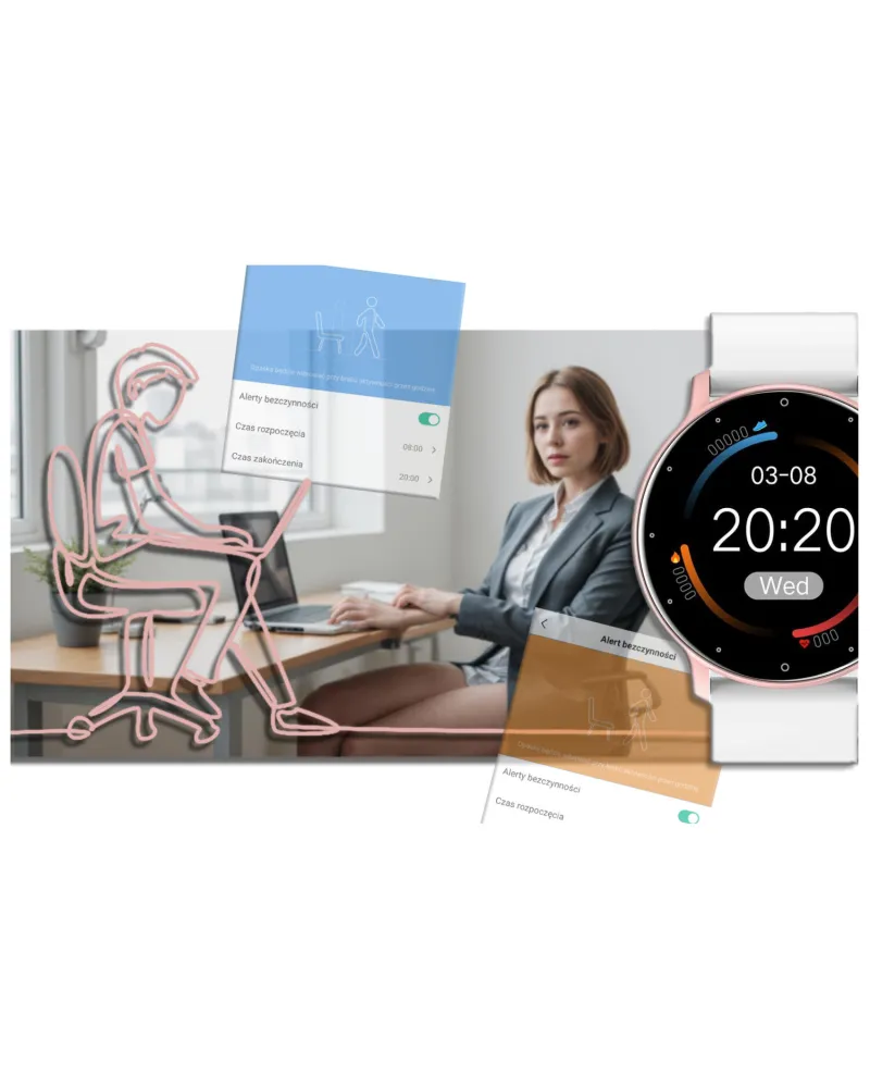 SMARTWATCH UNISEX GRAVITY GT1-7 - PULSOMETR, WŁASNE TARCZE (sg015g) SMARTWATCH UNISEX GRAVITY GT1-7 - PULSOMETR, WŁASNE TARCZE (sg015g)