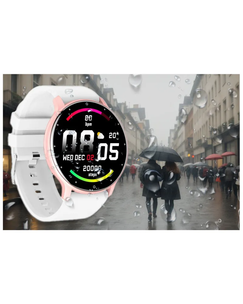 SMARTWATCH UNISEX GRAVITY GT1-7 - PULSOMETR, WŁASNE TARCZE (sg015g) SMARTWATCH UNISEX GRAVITY GT1-7 - PULSOMETR, WŁASNE TARCZE (sg015g)