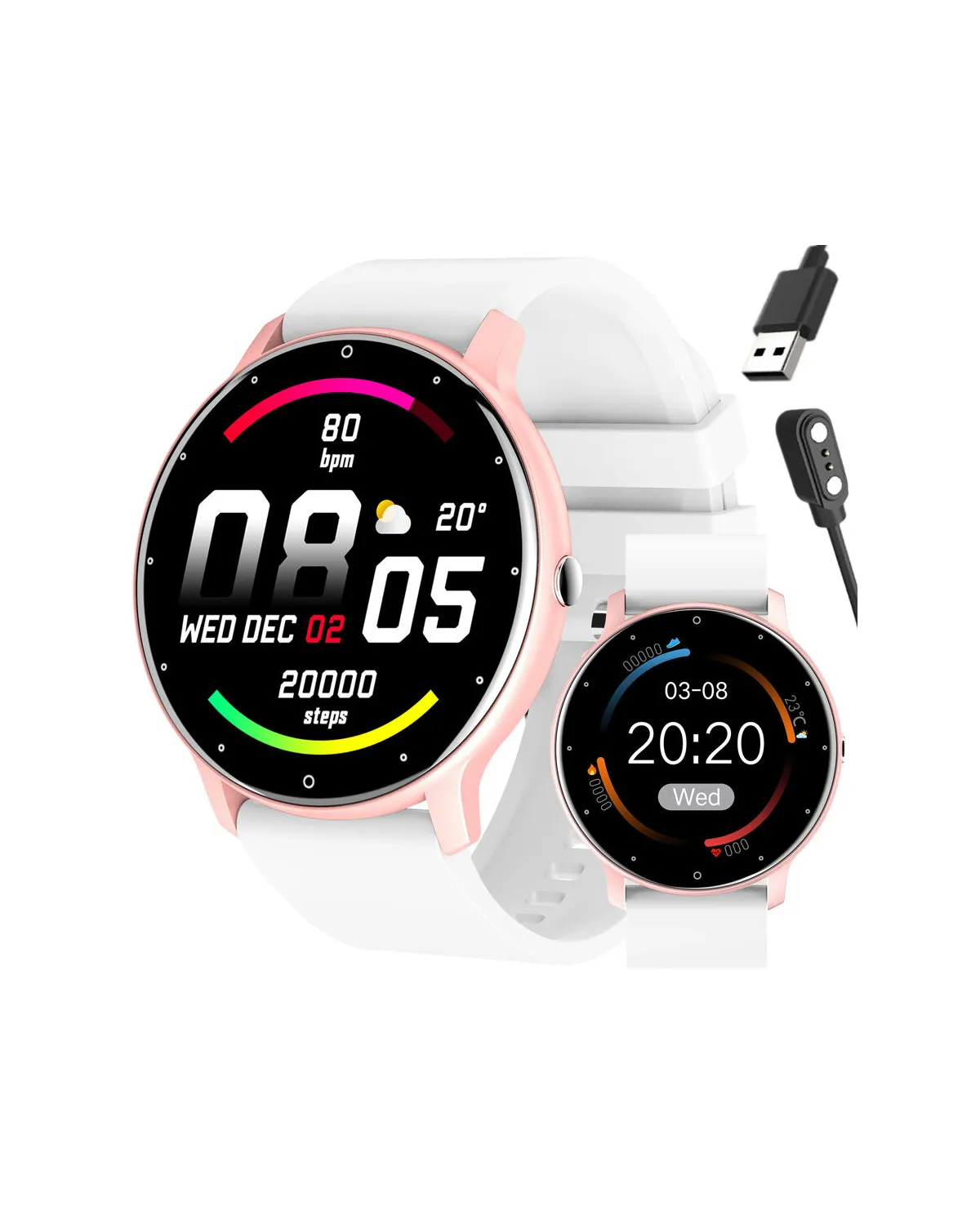 SMARTWATCH UNISEX GRAVITY GT1-7 - PULSOMETR, WŁASNE TARCZE (sg015g) SMARTWATCH UNISEX GRAVITY GT1-7 - PULSOMETR, WŁASNE TARCZE (sg015g)