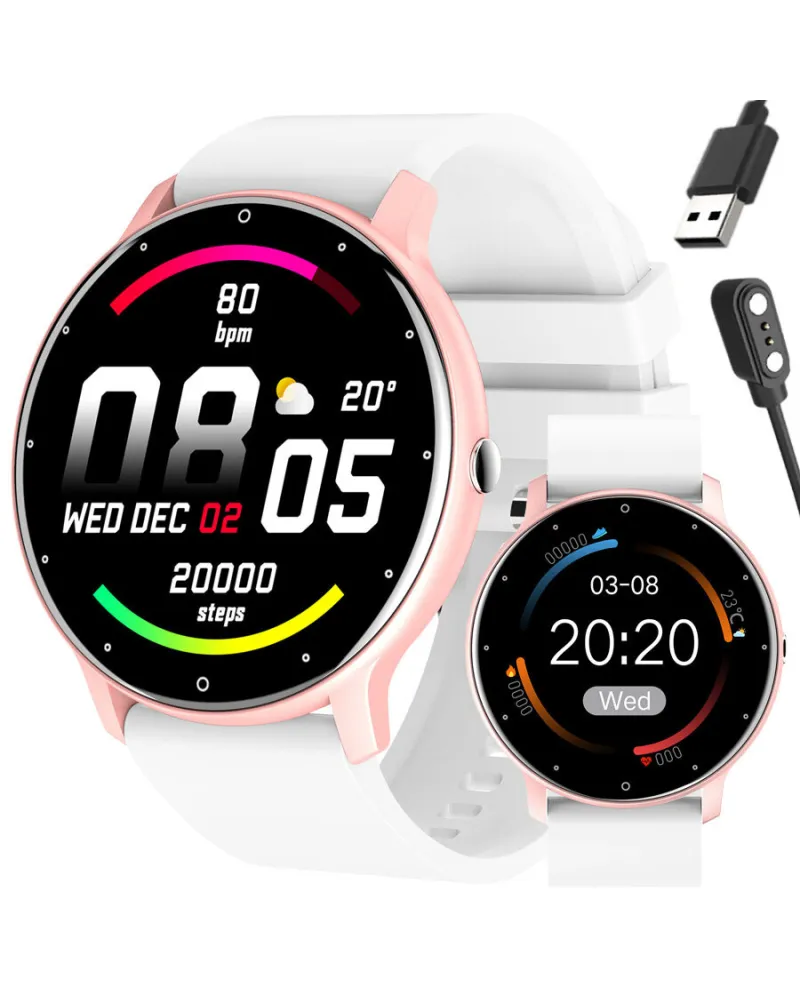 SMARTWATCH UNISEX GRAVITY GT1-7 - PULSOMETR, WŁASNE TARCZE (sg015g) SMARTWATCH UNISEX GRAVITY GT1-7 - PULSOMETR, WŁASNE TARCZE (sg015g)