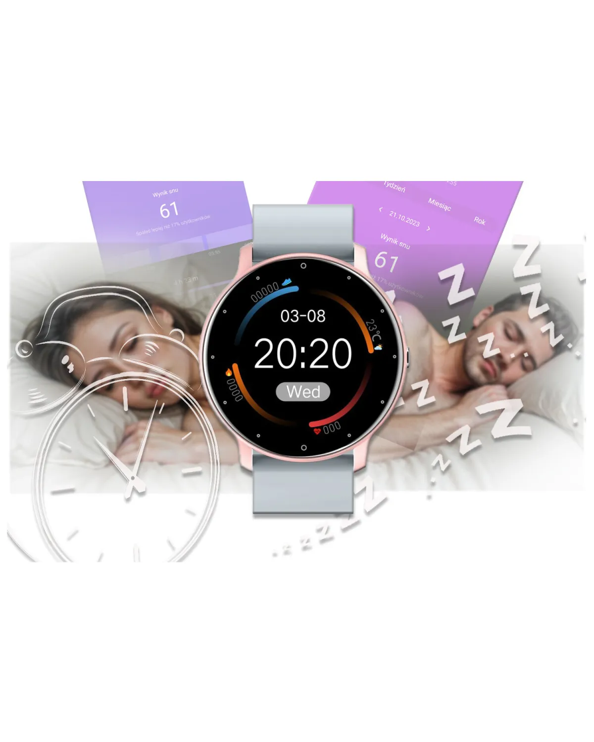 SMARTWATCH UNISEX GRAVITY GT1-8 - PULSOMETR, WŁASNE TARCZE (sg015h) SMARTWATCH UNISEX GRAVITY GT1-8 - PULSOMETR, WŁASNE TARCZE (sg015h)