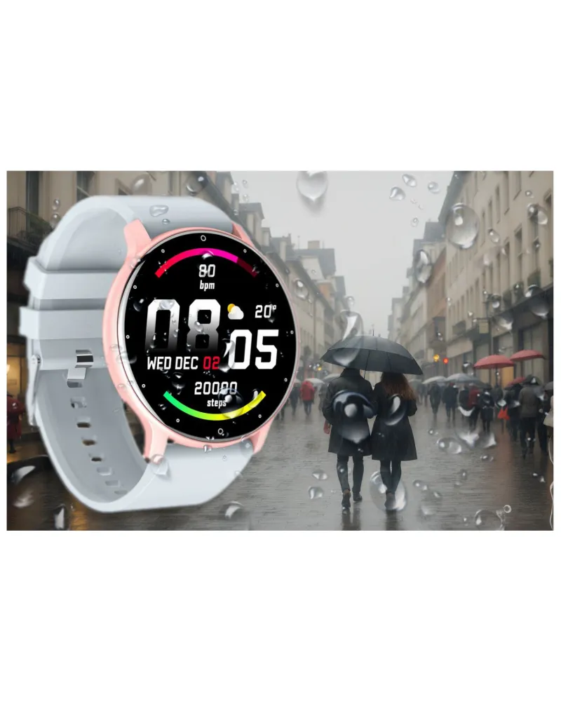 SMARTWATCH UNISEX GRAVITY GT1-8 - PULSOMETR, WŁASNE TARCZE (sg015h) SMARTWATCH UNISEX GRAVITY GT1-8 - PULSOMETR, WŁASNE TARCZE (sg015h)