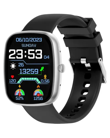 SMARTWATCH UNISEX GRAVITY GT18-4 - ROZMOWY BLUETOOTH, DODATKOWY PASEK (sg036d)