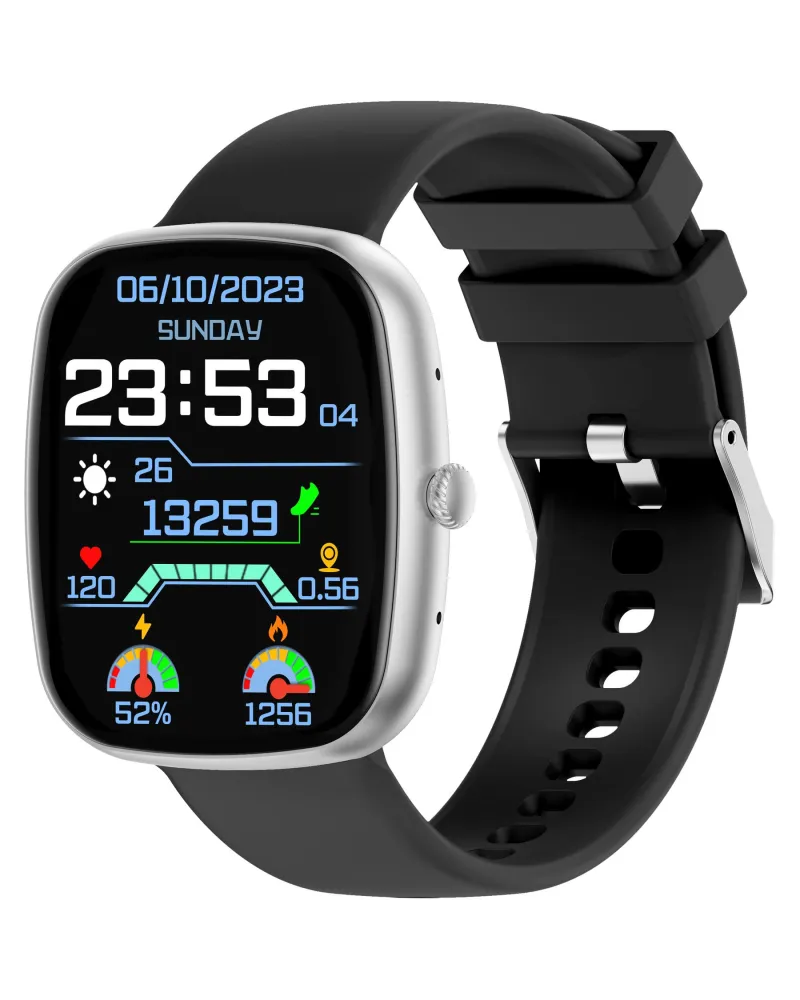 SMARTWATCH UNISEX GRAVITY GT18-4 - ROZMOWY BLUETOOTH, DODATKOWY PASEK (sg036d)