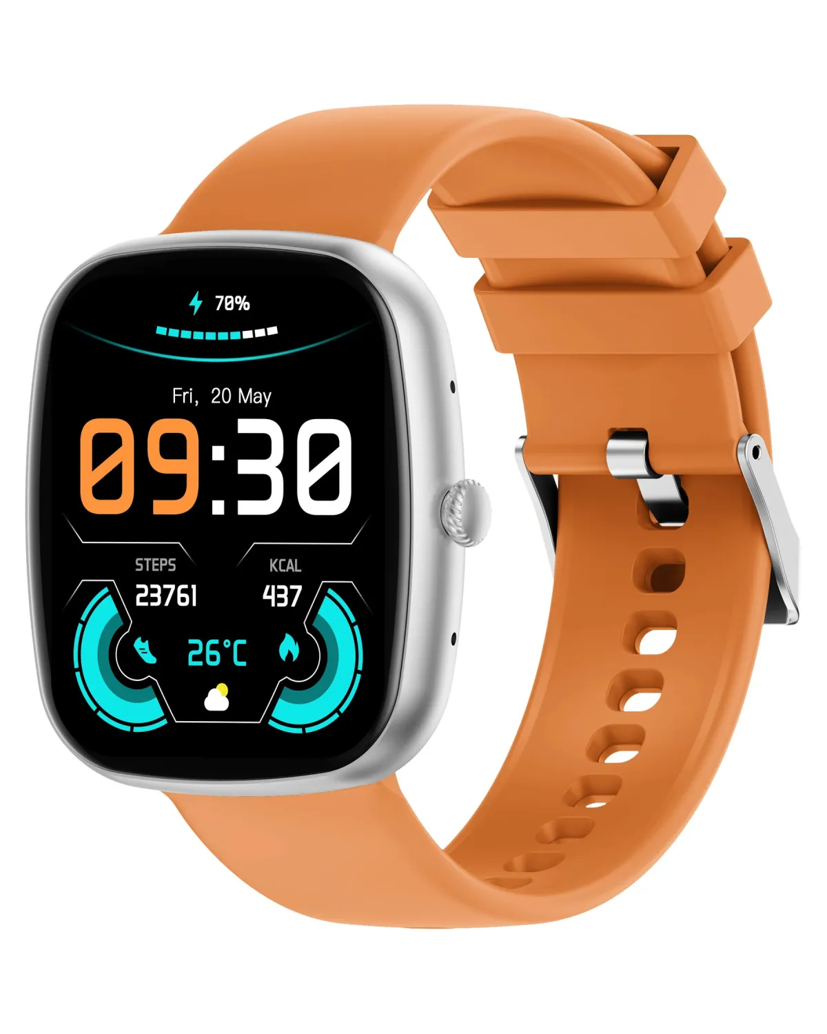 SMARTWATCH UNISEX GRAVITY GT18-4 - ROZMOWY BLUETOOTH, DODATKOWY PASEK (sg036d)
