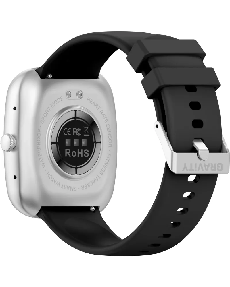 SMARTWATCH UNISEX GRAVITY GT18-4 - ROZMOWY BLUETOOTH, DODATKOWY PASEK (sg036d)