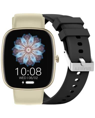 SMARTWATCH UNISEX GRAVITY GT18-7 - ROZMOWY BLUETOOTH, DODATKOWY PASEK (sg036g)