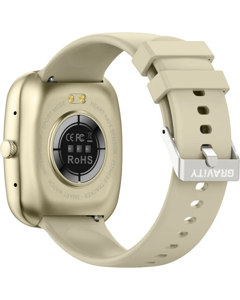 SMARTWATCH UNISEX GRAVITY GT18-7 - ROZMOWY BLUETOOTH, DODATKOWY PASEK (sg036g)