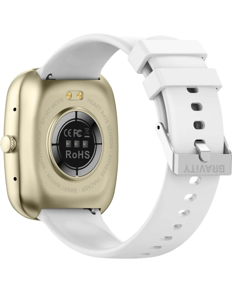 SMARTWATCH UNISEX GRAVITY GT18-8 - ROZMOWY BLUETOOTH, DODATKOWY PASEK (sg036h)