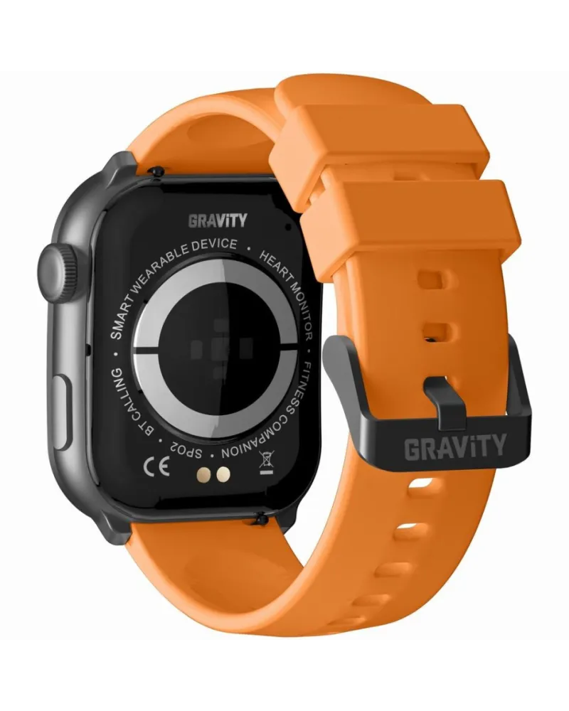 SMARTWATCH UNISEX GRAVITY GT28-2 - ROZMOWY BLUETOOTH, DODATKOWY PASEK (sg037b)