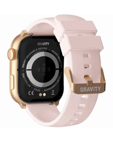 SMARTWATCH UNISEX GRAVITY GT28-6 - ROZMOWY BLUETOOTH, DODATKOWY PASEK (sg037f)