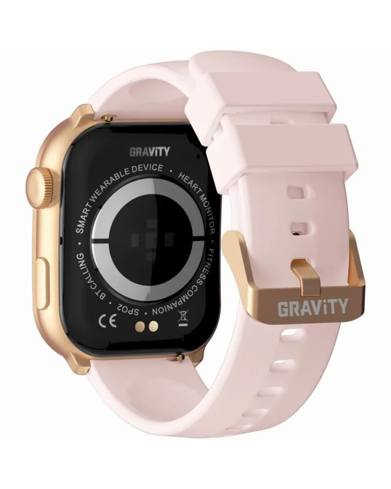 SMARTWATCH UNISEX GRAVITY GT28-6 - ROZMOWY BLUETOOTH, DODATKOWY PASEK (sg037f)