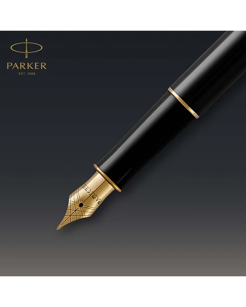 Długopis i Pióro Parker Sonnet Czarny GT w Pudełku z Grawerem (1931497/7) Długopis i Pióro Parker Sonnet Czarny GT w Pudełku z Grawerem (1931497/7)